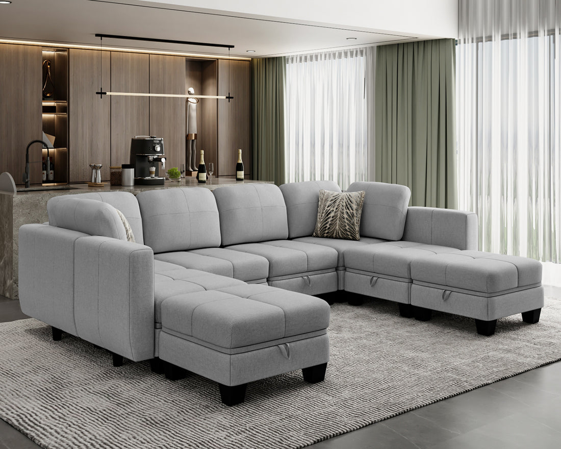 Why U-Shaped Sofas Are the Preferred Choice for Modular Sofa Configurations