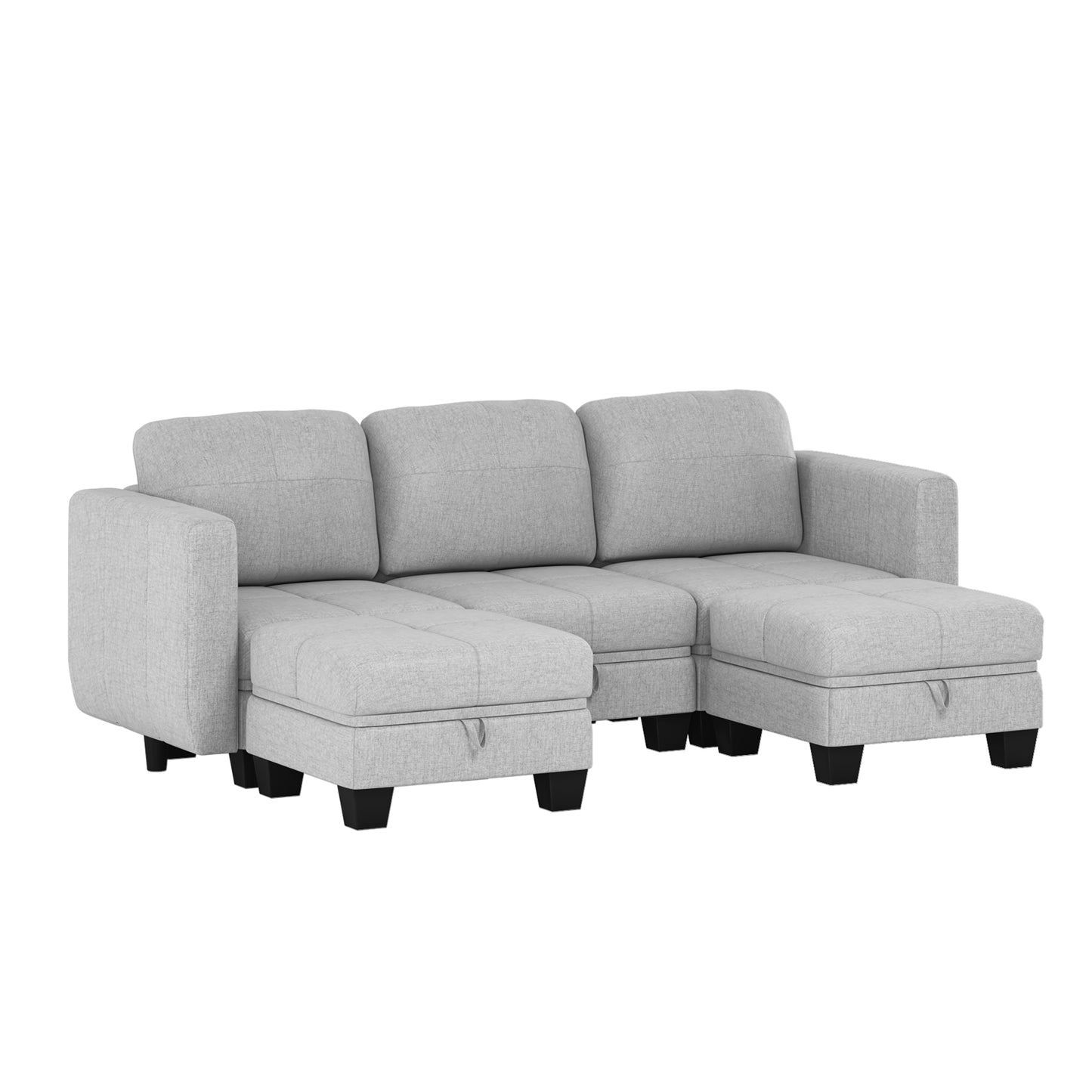 U Shaped Sectional Couch Modular Sofa