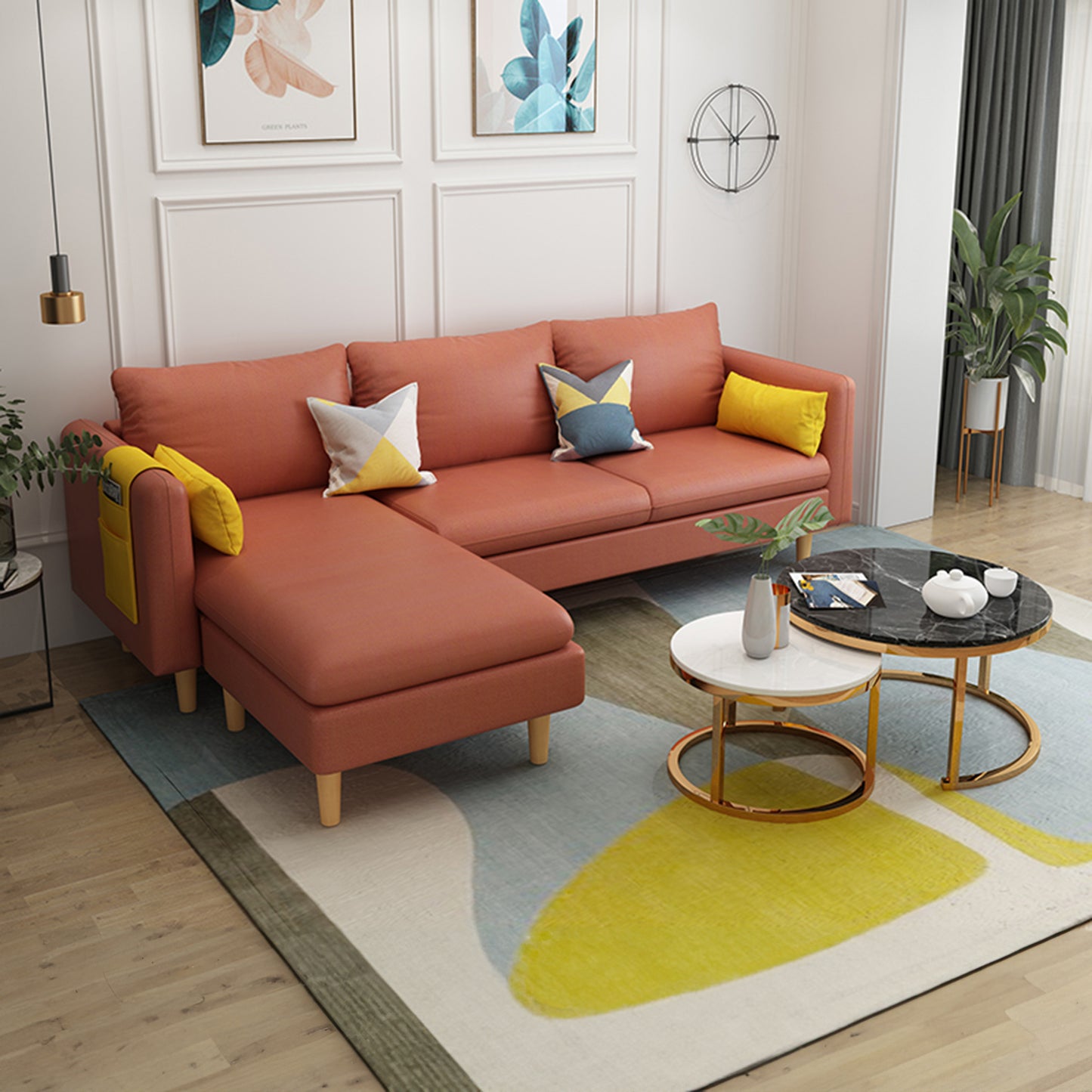 Modern Apartment living room sofa set