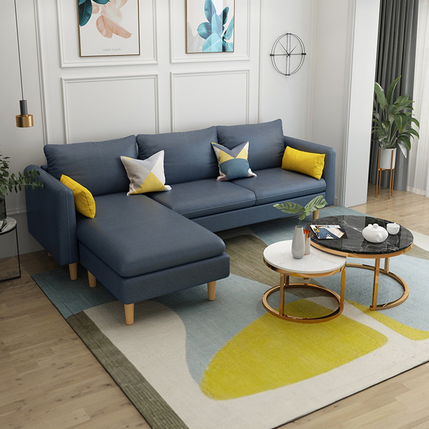 Modern Apartment living room sofa set