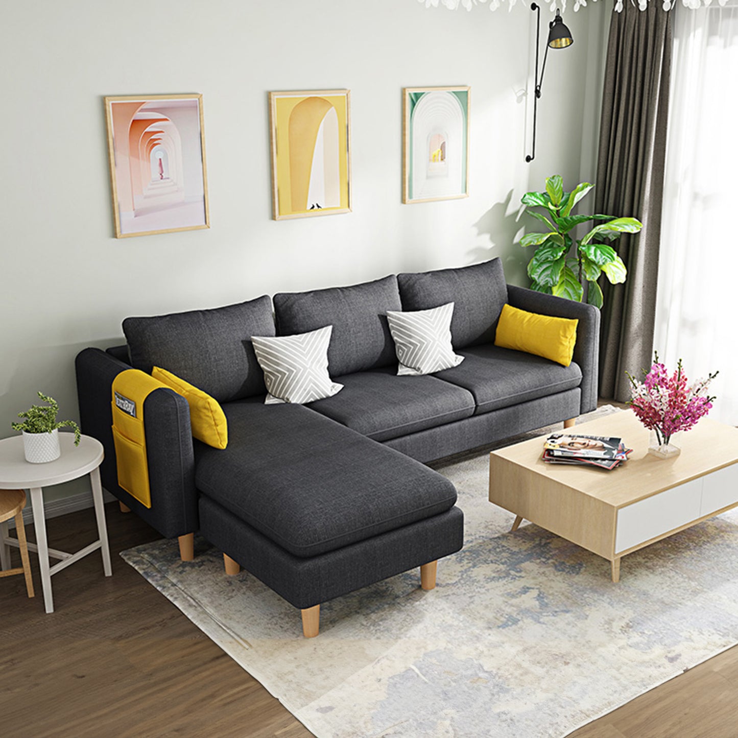 Modern Apartment living room sofa set