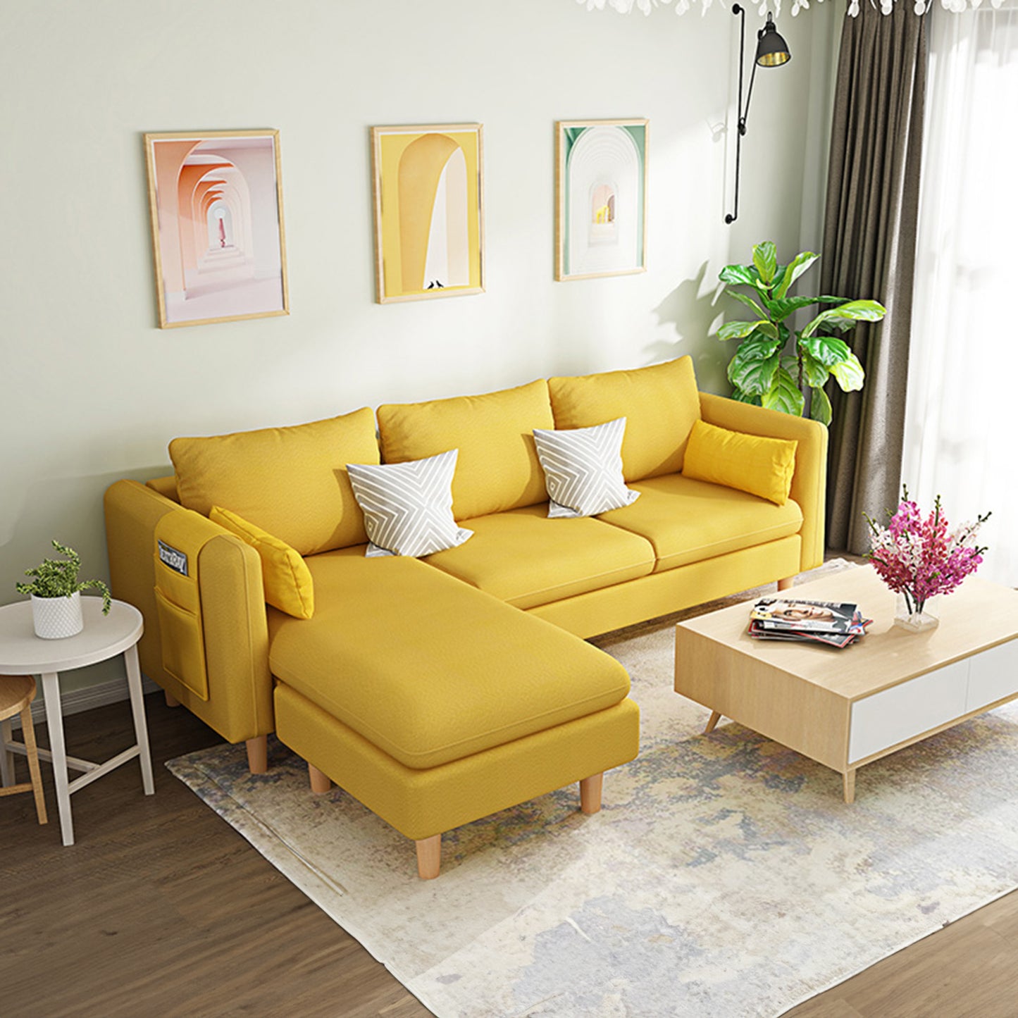 Modern Apartment living room sofa set