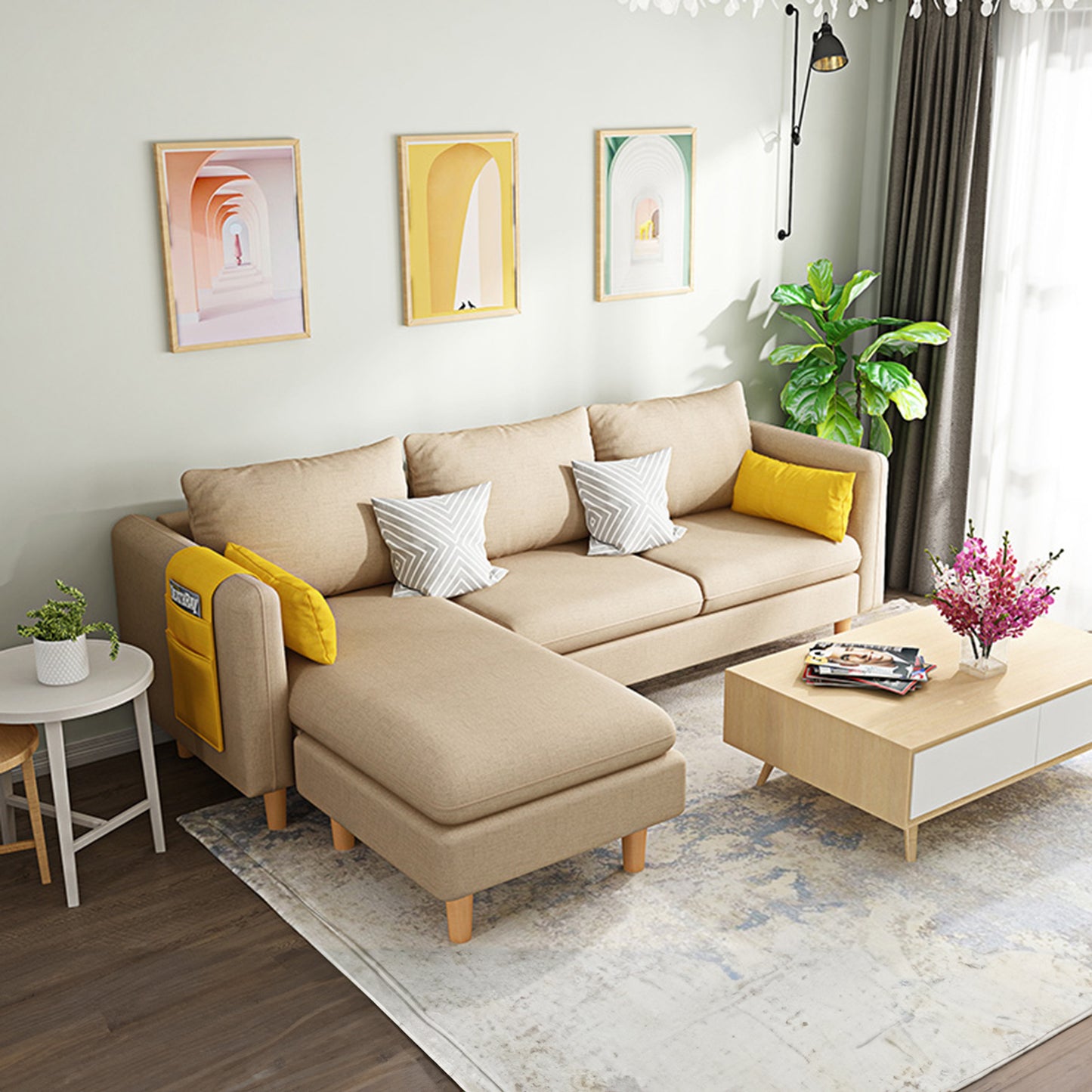 Modern Apartment living room sofa set