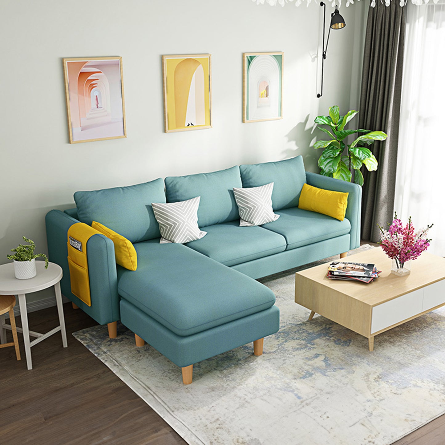 Modern Apartment living room sofa set